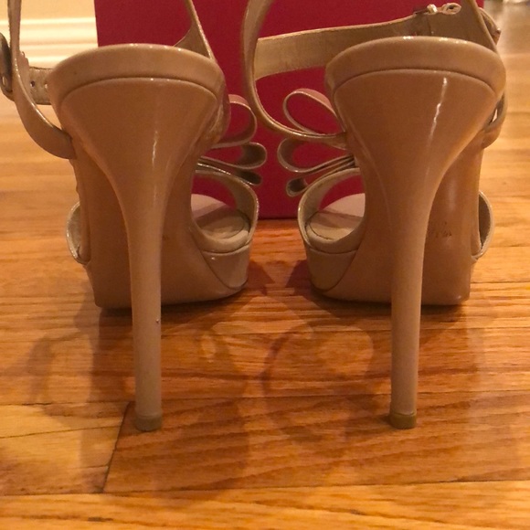 Valentino nude bow heels size 37 - Picture 3 of 8